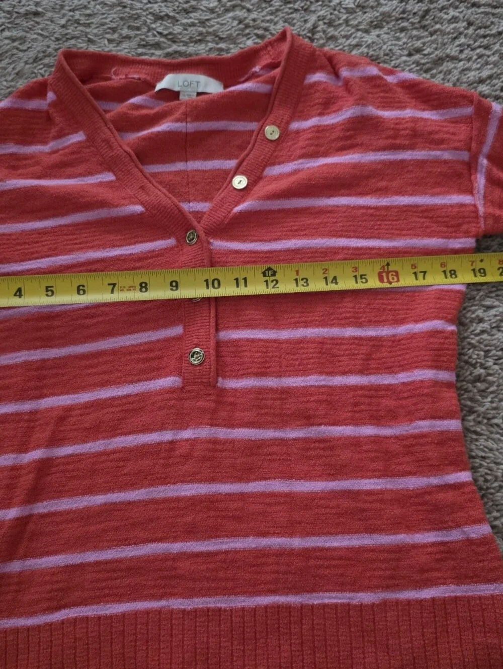 LOFT preppy striped